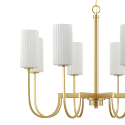 Town & Country 8-Light Chandelier