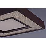 Splendor 15.5" SQ LED Flush Mount