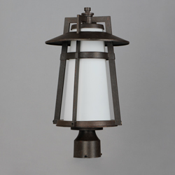 Calistoga 1-Light Outdoor Pole/Post Lantern