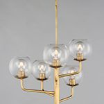 Branch 5-Light Up Chandelier