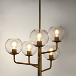 Branch 5-Light Up Chandelier