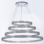 Eternity 4 Tier 60" LED Chandelier