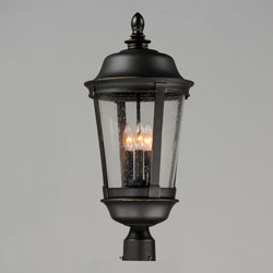 Dover VX 3-Light Outdoor Pole/Post Lantern