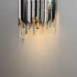 Crystal 3-Light LED Wall Sconce