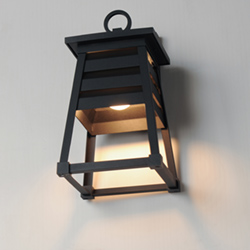 Shutters 1-Light Small Outdoor Wall Sconce