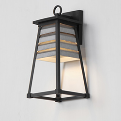 Shutters 1-Light Medium Outdoor Wall Sconce