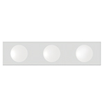 Essentials 3-Light Bath Vanity Strip Light