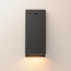 Pathfinder Tall LED Wall Sconce w Photocell