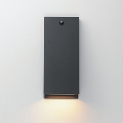 Pathfinder Tall LED Wall Sconce w Photocell