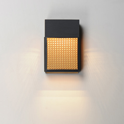 Lattice 12" LED Outdoor Sconce Dark Sky