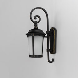 Dover LED 1-Light Outdoor Wall Lantern