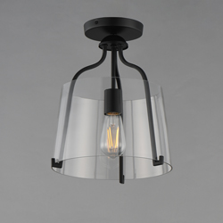 Bellmore 1-Light Pendant/Semi Flush