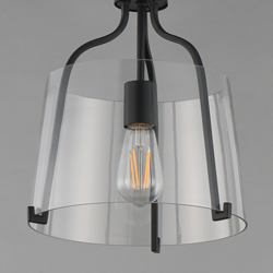 Bellmore 1-Light Pendant/Semi Flush