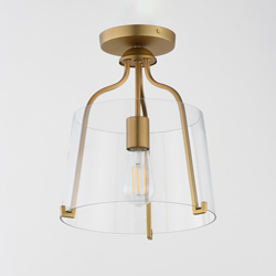 Bellmore 1-Light Pendant/Semi Flush