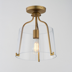 Bellmore 1-Light Pendant/Semi Flush