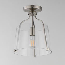 Bellmore 1-Light Pendant/Semi Flush