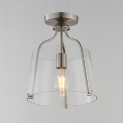 Bellmore 1-Light Pendant/Semi Flush