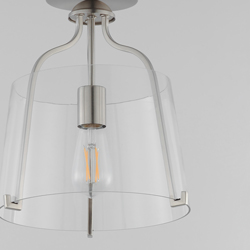 Bellmore 1-Light Pendant/Semi Flush