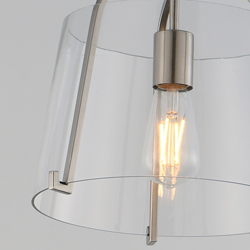 Bellmore 1-Light Pendant/Semi Flush