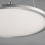 Wafer 15" RD LED Pendant 3000K