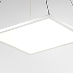 Wafer 15" SQ LED Pendant 3000K