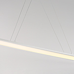 Wafer 48" Linear LED Pendant 3000K