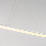 Wafer 48" Linear LED Pendant 3000K