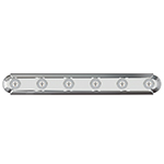 Essentials 6-Light Racetrack Bath Vanity Light