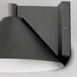 Conoid Medium LED Outdoor Wall Sconce