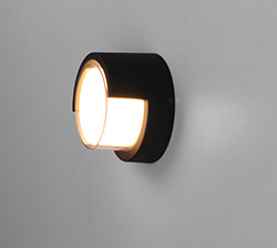 Eyebrow LED Outdoor Wall Sconce