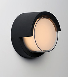 Eyebrow LED Outdoor Wall Sconce