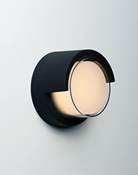 Eyebrow LED Outdoor Wall Sconce