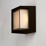 Eyebrow LED Outdoor Wall Sconce