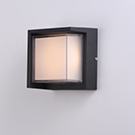 Eyebrow LED Outdoor Wall Sconce