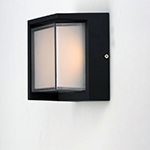 Eyebrow LED Outdoor Wall Sconce