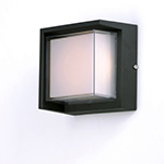 Eyebrow LED Outdoor Wall Sconce