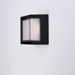 Eyebrow LED Outdoor Wall Sconce