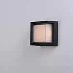 Eyebrow LED Outdoor Wall Sconce