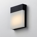 Eyebrow LED Outdoor Wall Sconce