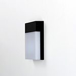 Eyebrow LED Outdoor Wall Sconce