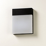 Eyebrow LED Outdoor Wall Sconce