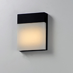 Eyebrow LED Outdoor Wall Sconce