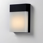 Eyebrow LED Outdoor Wall Sconce