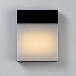 Eyebrow LED Outdoor Wall Sconce