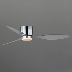Aeris 52" 3-Blade Hugger Fan w LED