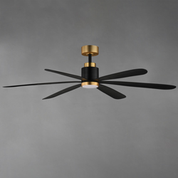 Petals 60" 6-Blade Fan w LED