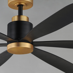 Petals 60" 6-Blade Fan w LED