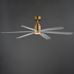 Petals 60" 6-Blade Fan w LED