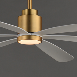 Petals 60" 6-Blade Fan w LED
