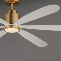 Petals 60" 6-Blade Fan w LED